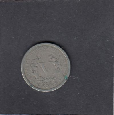 Beschrijving: 5 Cent LIBERTY